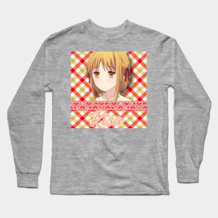 pequeña niña rubia Long Sleeve T-Shirt